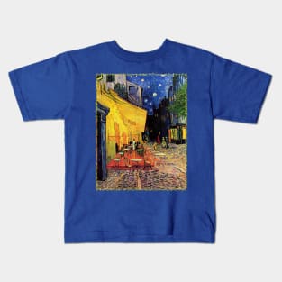 Night Cafe by Vincent van Gogh Kids T-Shirt